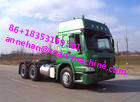 Sinotruk Howo Prime Mover Truck 336 KM 4x2 Ciągnik siodłowy Wymiar 6110 X 2496 X 2958 mm Z 2,0 cala