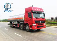 Nowa ciężarówka paliwowa Howo 20CBM Efektywna cysterna olejowa do transportu ropy naftowej / cieczy chemicznych