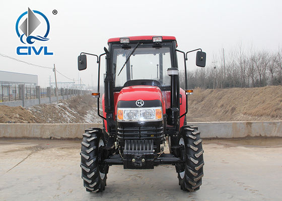 Weichai Engine Rolnicze ciągniki 4WD 100HP z narzędziami ciągnika rolniczego z kabiną i wentylatorem
